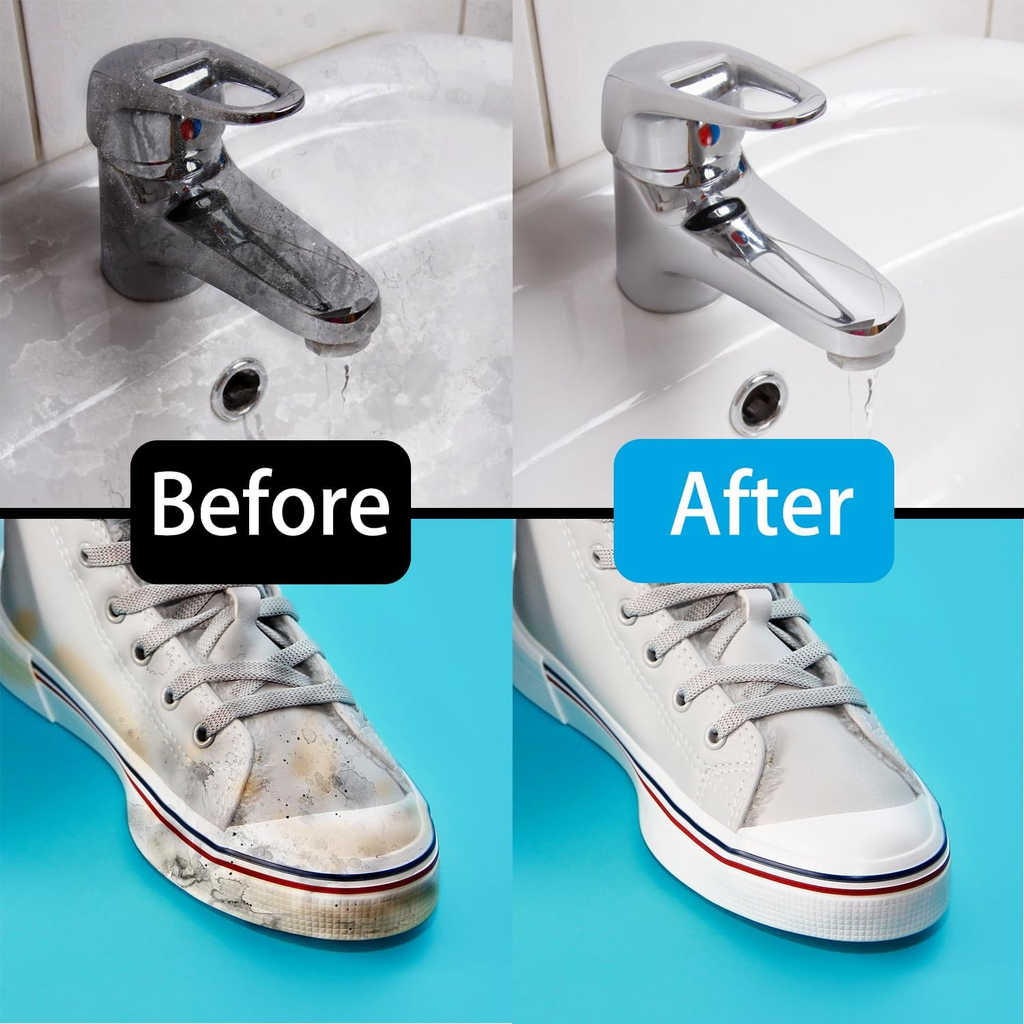 Magic Sponge Erasers,  2X Density Stronger Melamine Sponge Foam Pads, Multi-Functional Household Cleaning Supplies Cleaner for Kitchen, Bathroom, Bathtub, Sink, Wall Cleaner