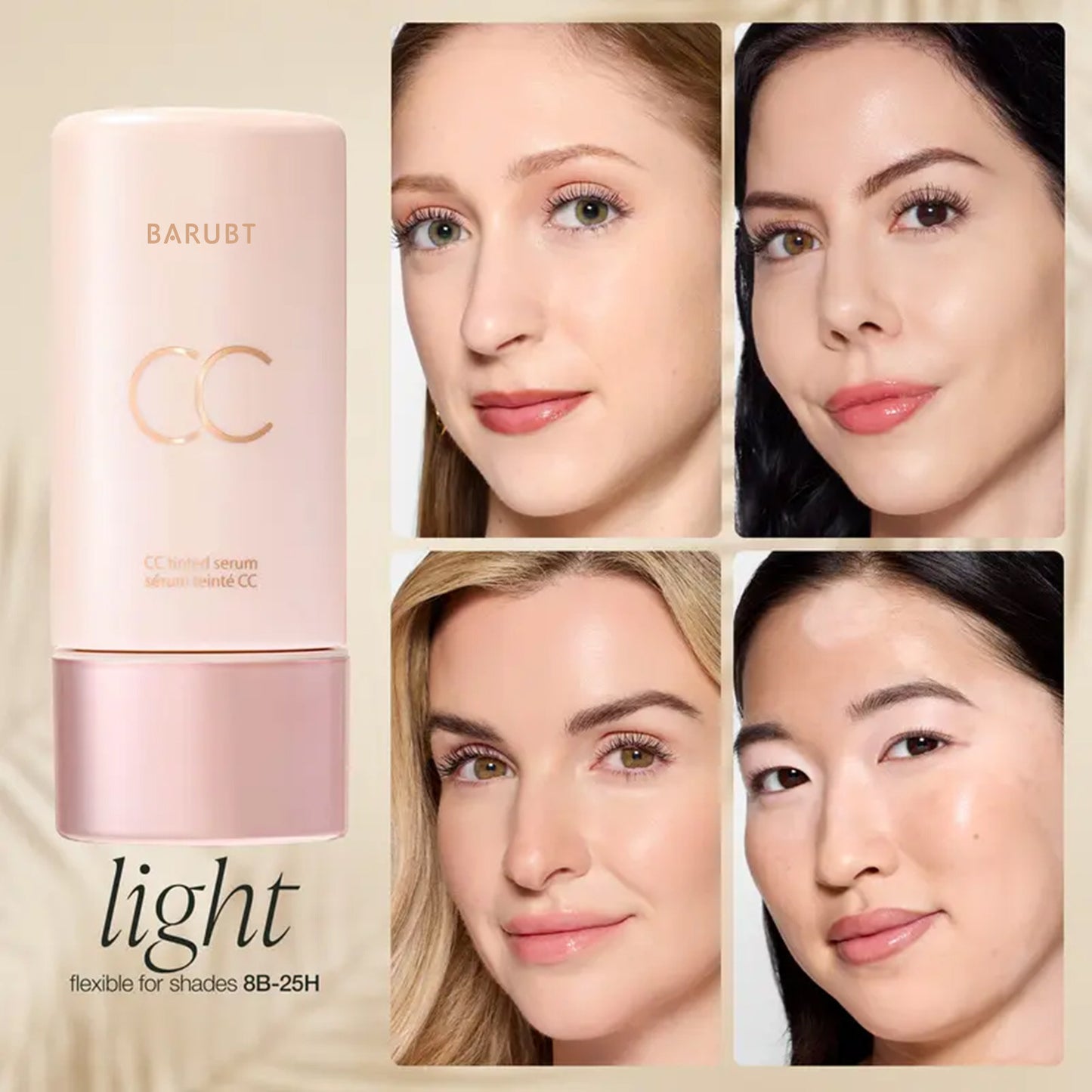 No makeup no problem with cc color correcting tinted serum skincare