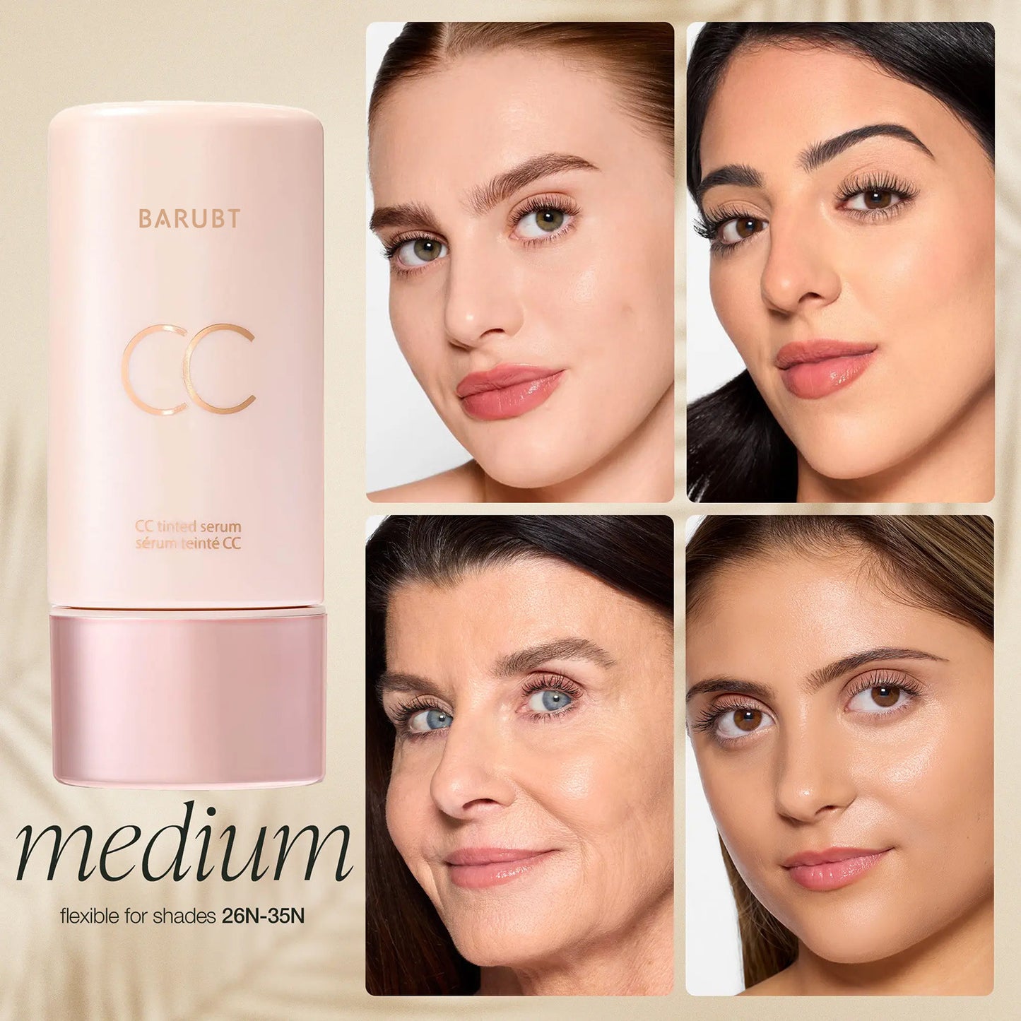No makeup no problem with cc color correcting tinted serum skincare